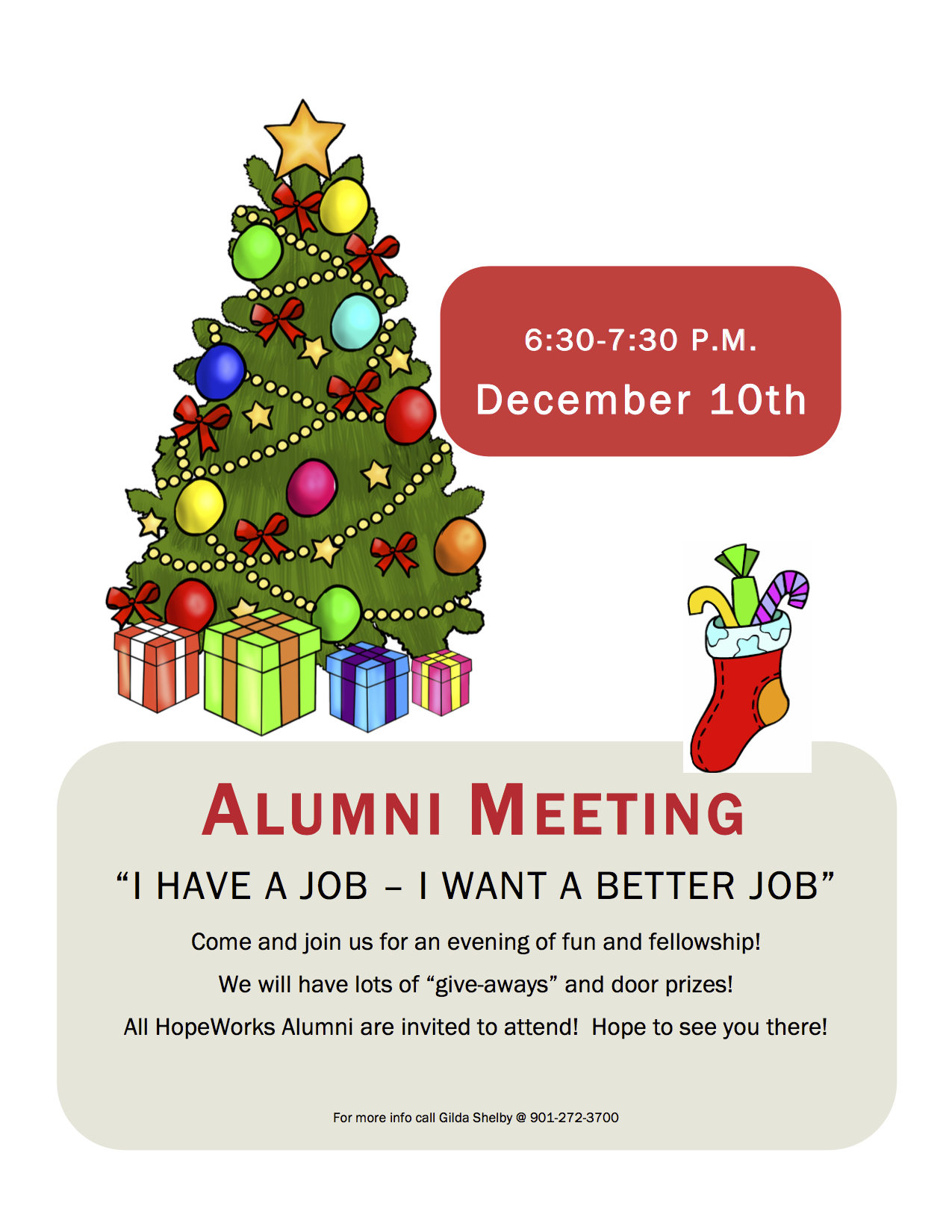 December Alumni Meeting